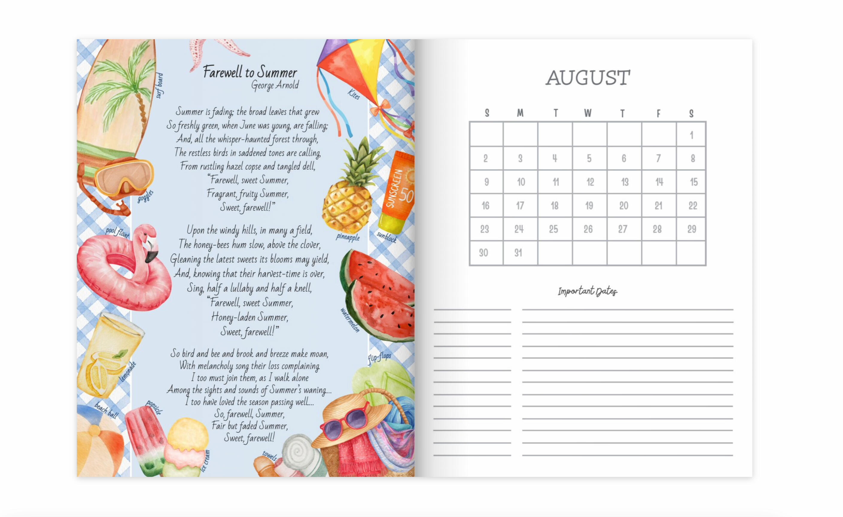 Student Homeschool Planner 2026 - 27